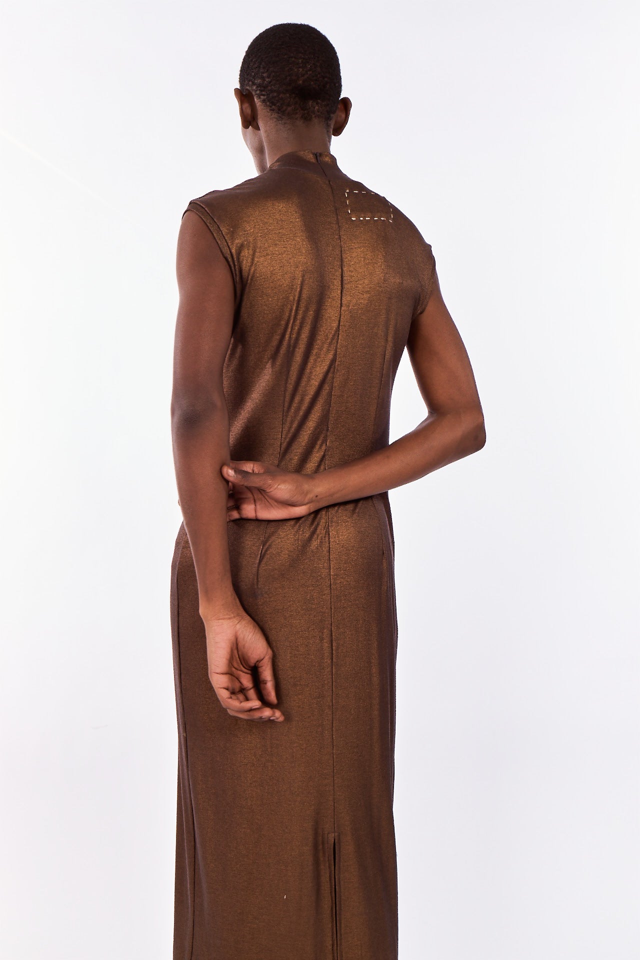 Bronze Lurex Dress