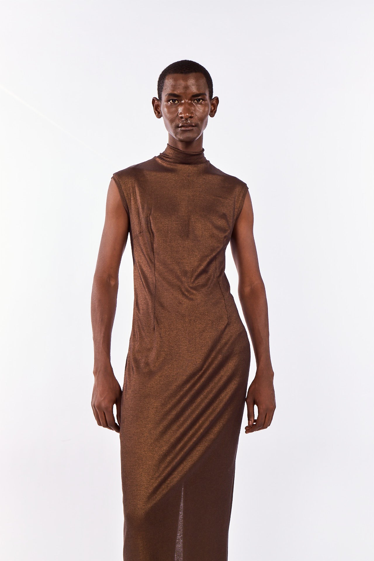 Bronze Lurex Dress