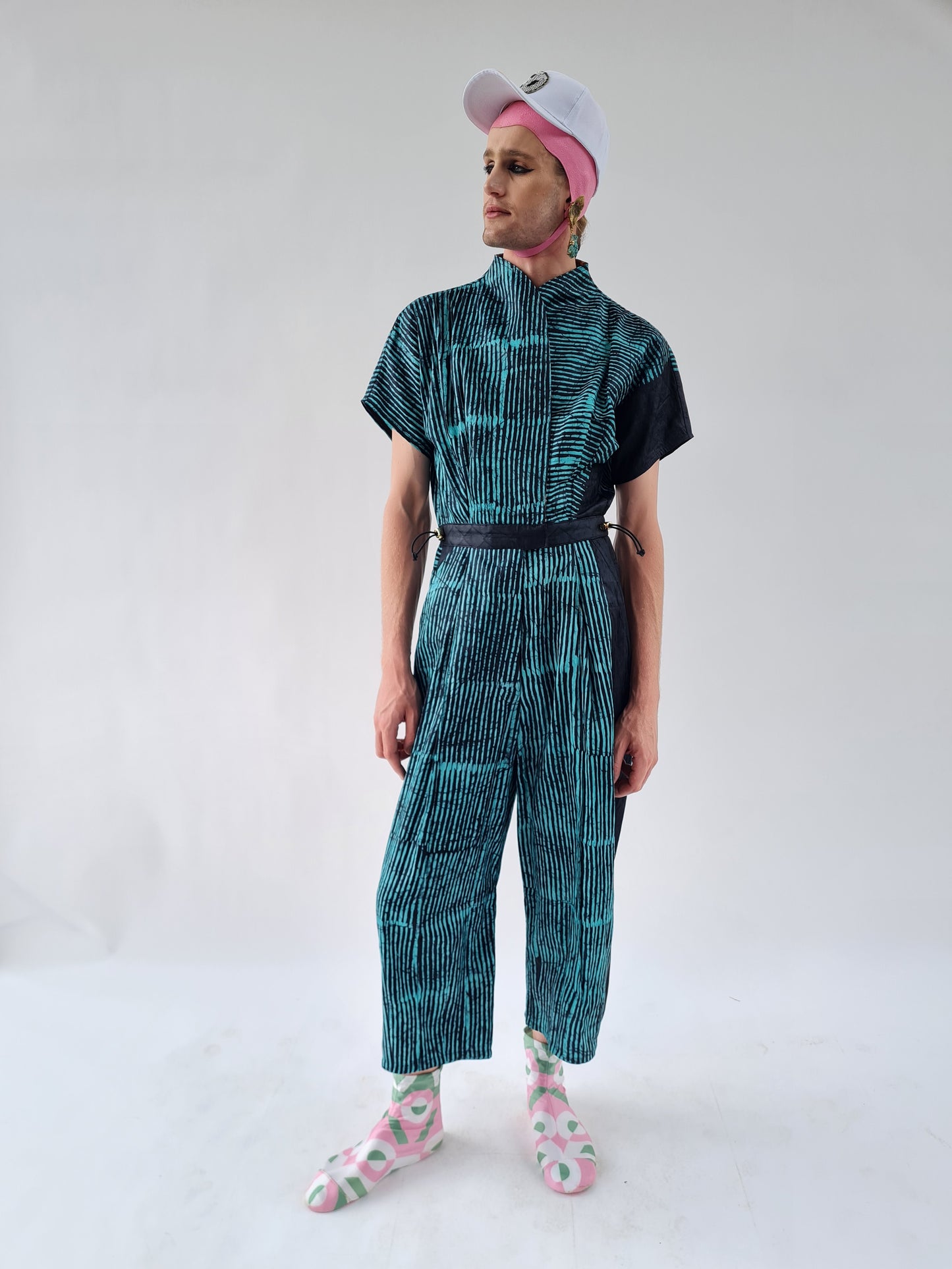 Nigerian Cotton Wax Signature Jumpsuit