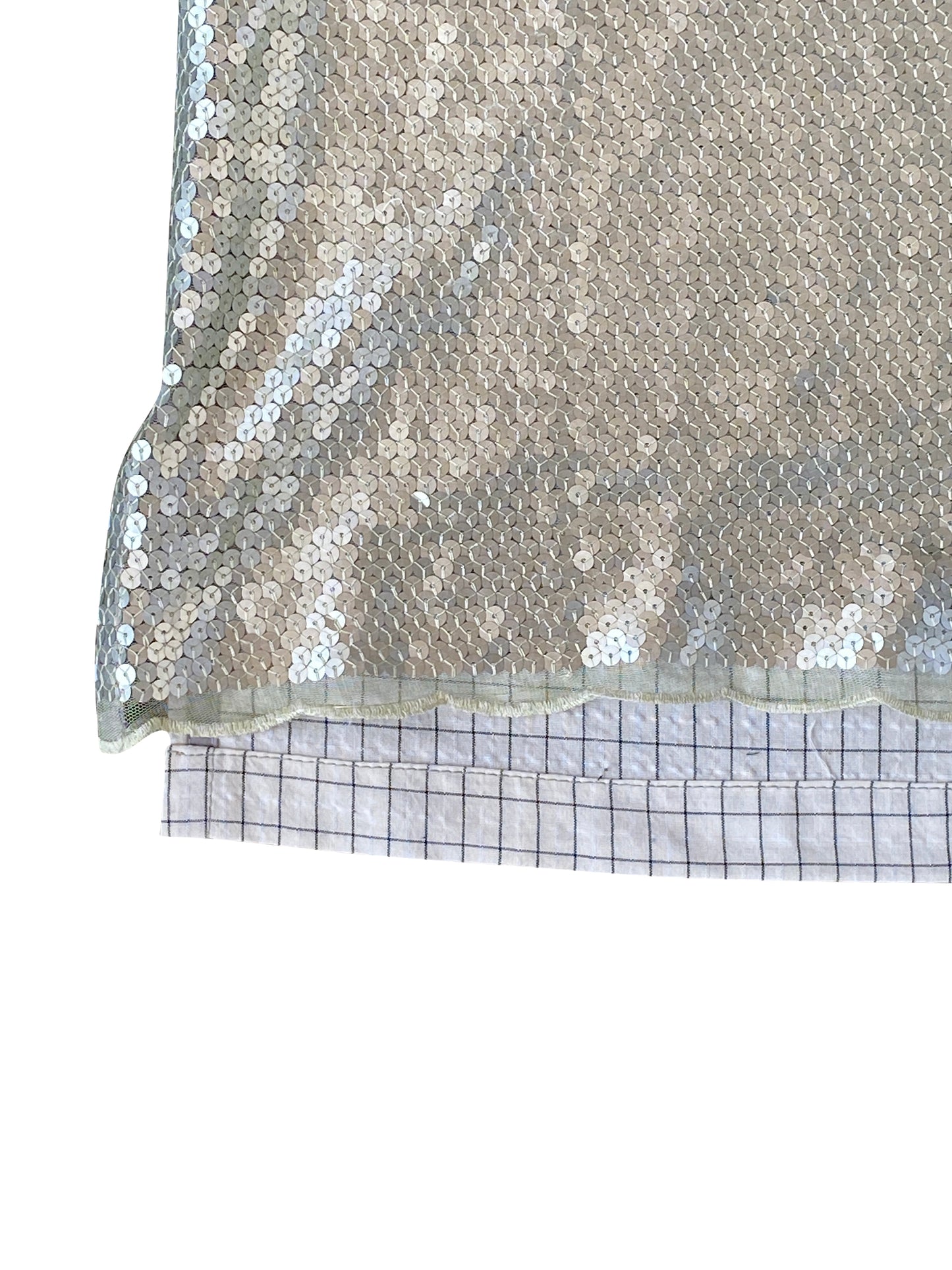 Disco-Resort Deadstock Cotton & Sequins T-shirt