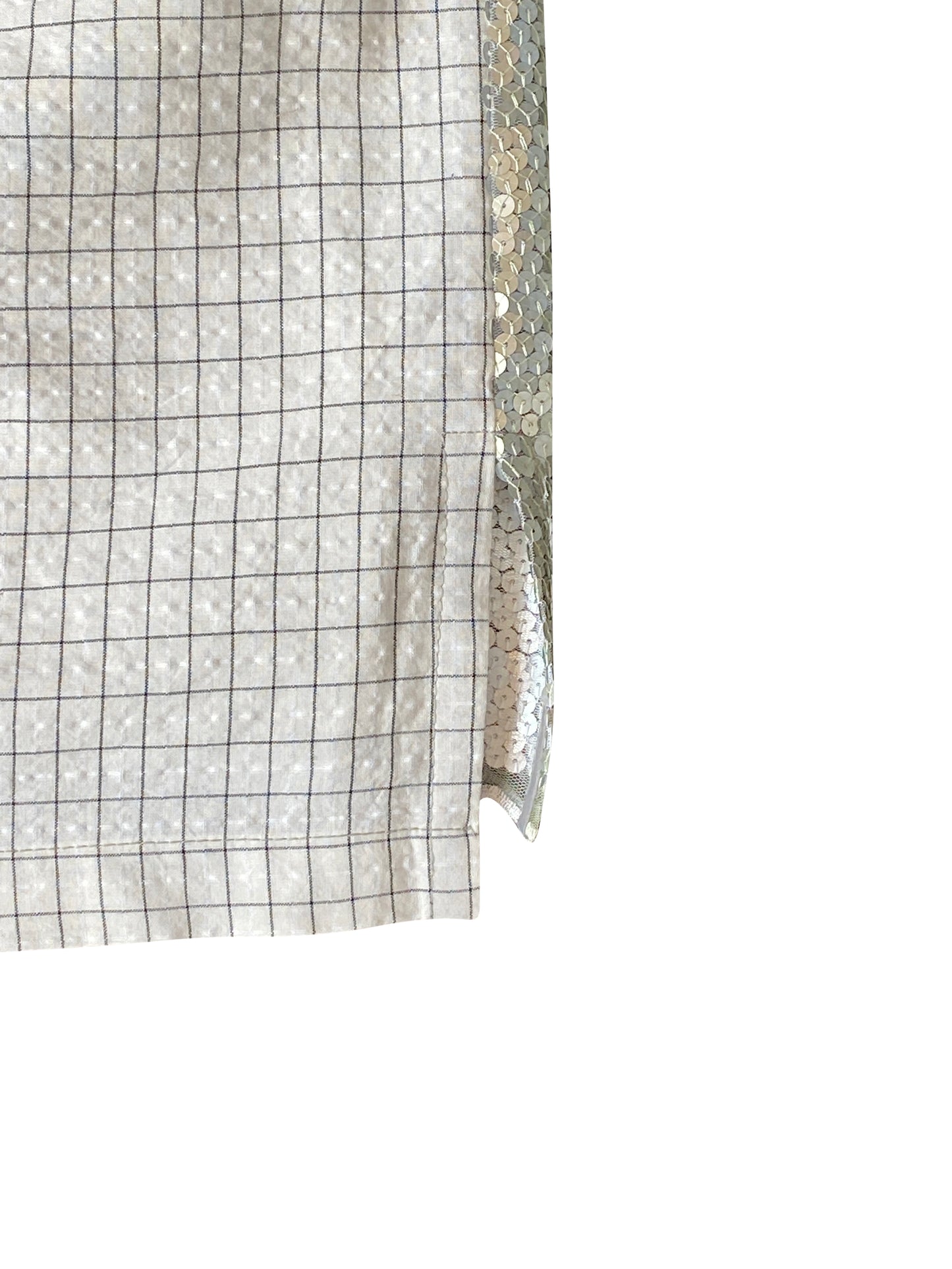 Disco-Resort Deadstock Cotton & Sequins T-shirt