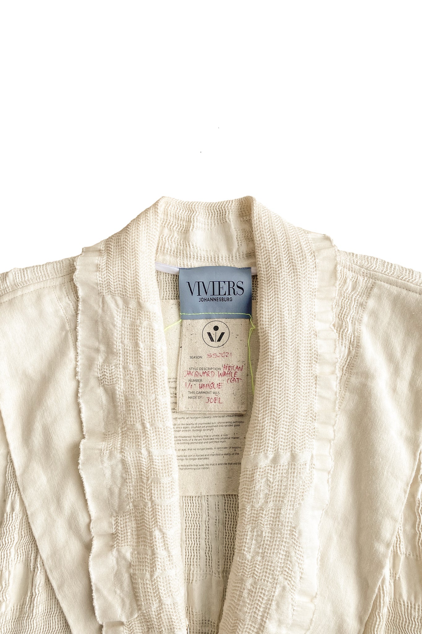 SHRUNKEN PLISSÉ, JACQUARD COAT-DRESS