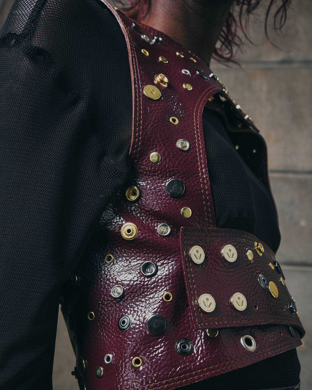 Studded Leather Harness