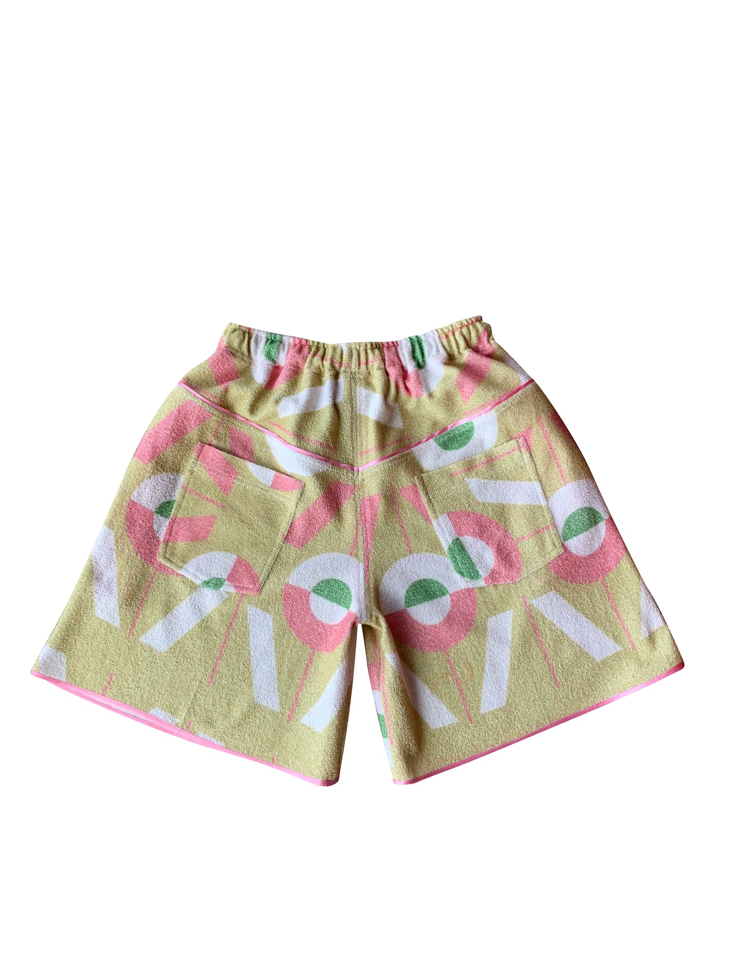 Vivi Monogram Toweling Twinset Shorts