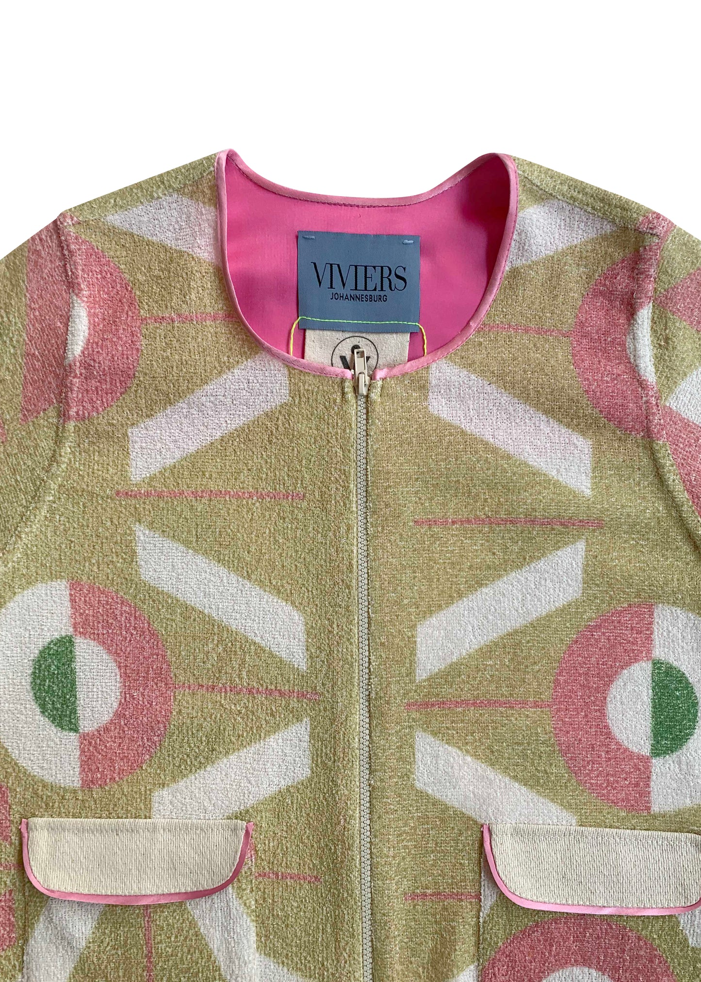 VIVI MONOGRAM TOWELING TWINSET SHIRT