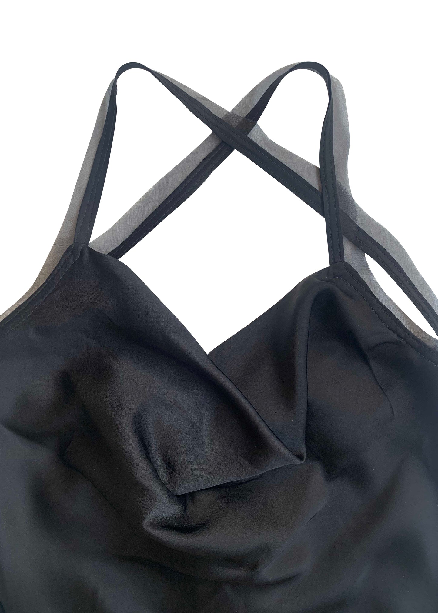 POOLSIDE BIAS RAYON TOP