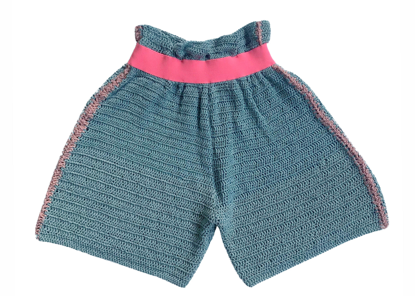 Crochet Potatoes Sack Eggshell Shorts