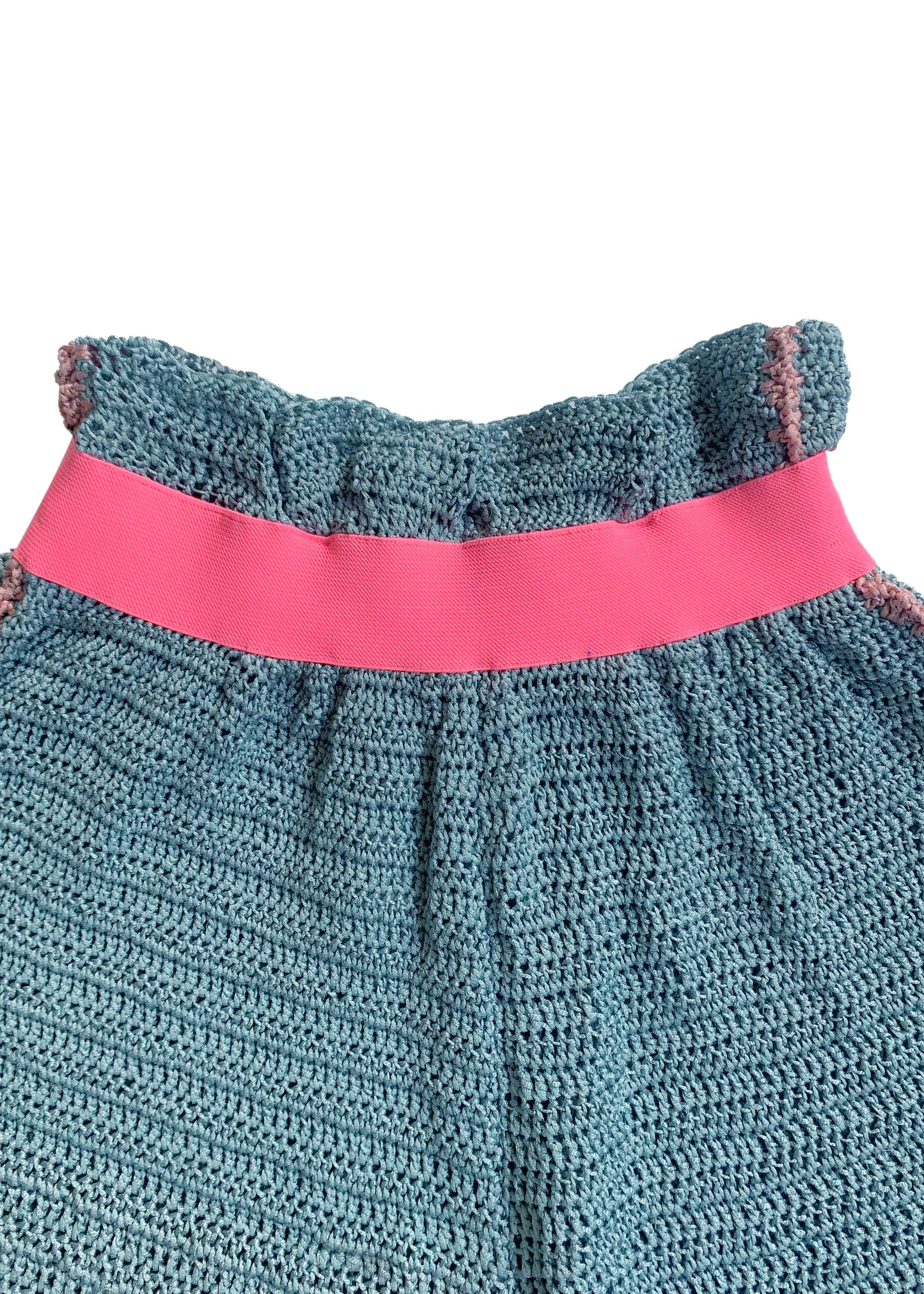Crochet Potatoes Sack Eggshell Shorts