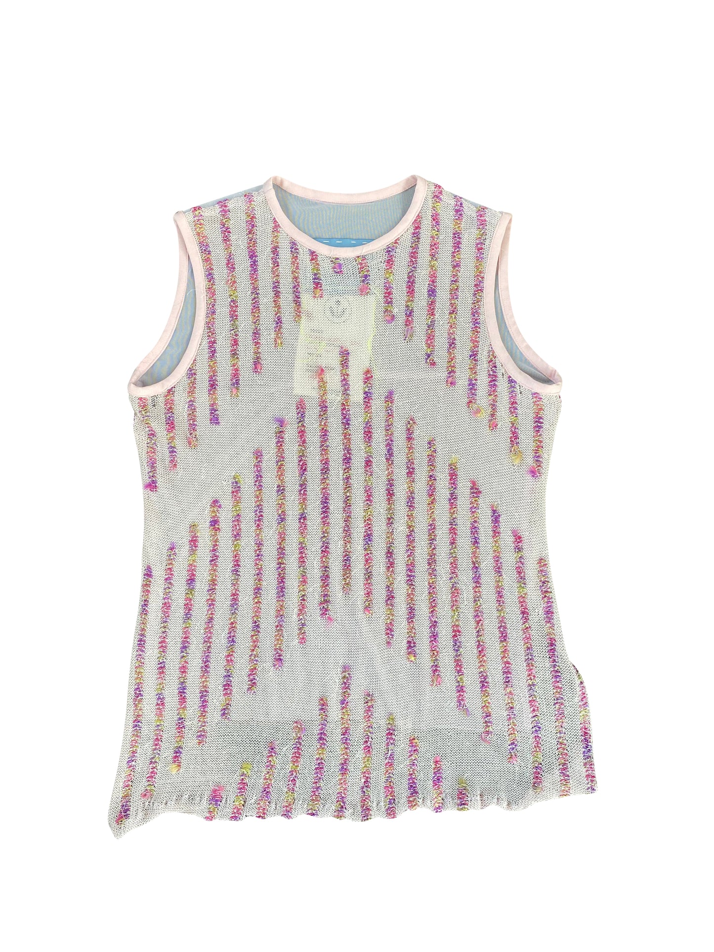 Vintage Silk Knit Pink Top