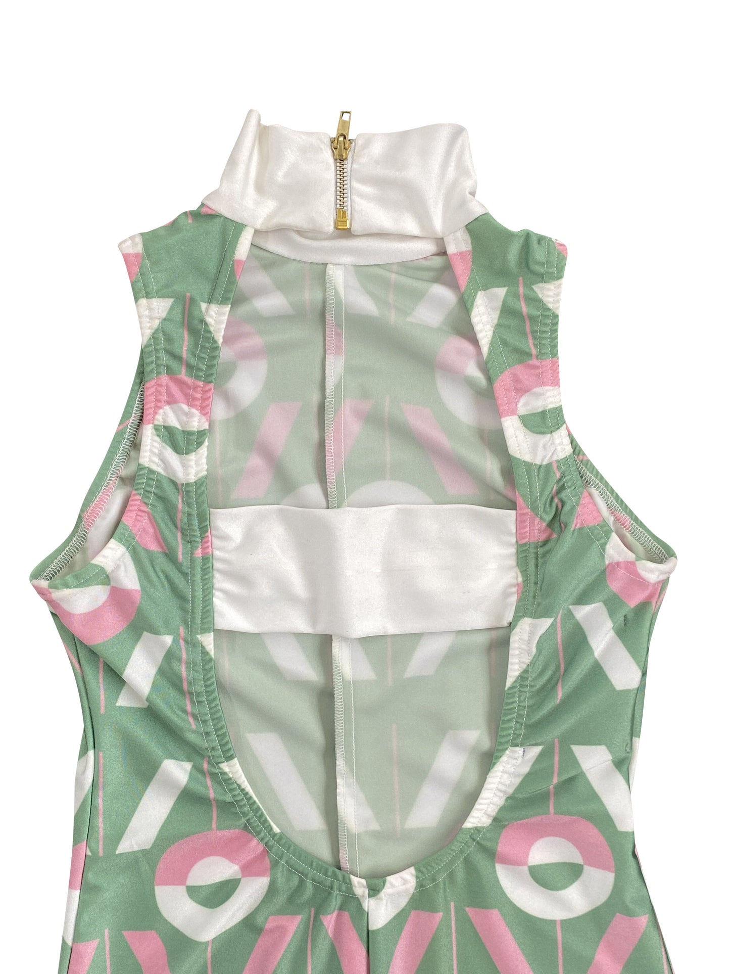 Green VIVI Monogram Swimsuit