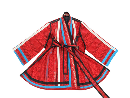 Baywatch Red Lace Kimono