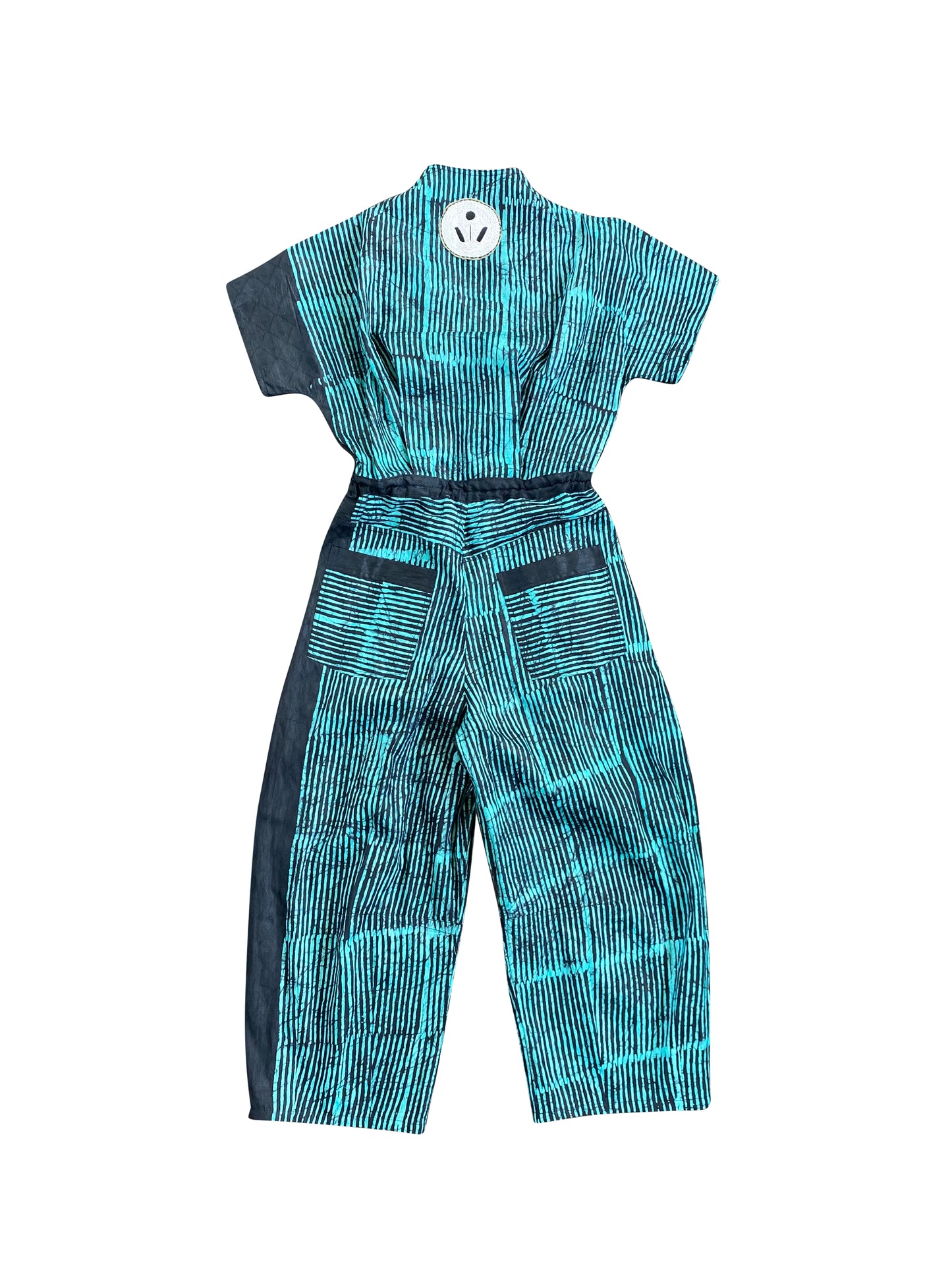 Nigerian Cotton Wax Signature Jumpsuit