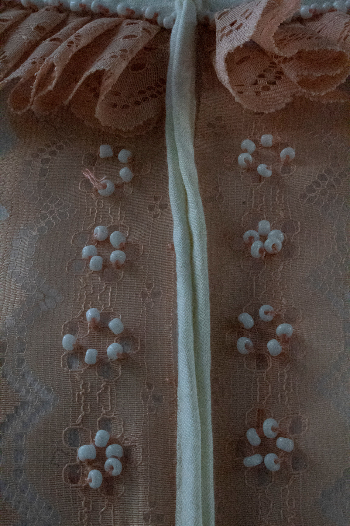 Motherboard Apron Dress with Vintage Frills