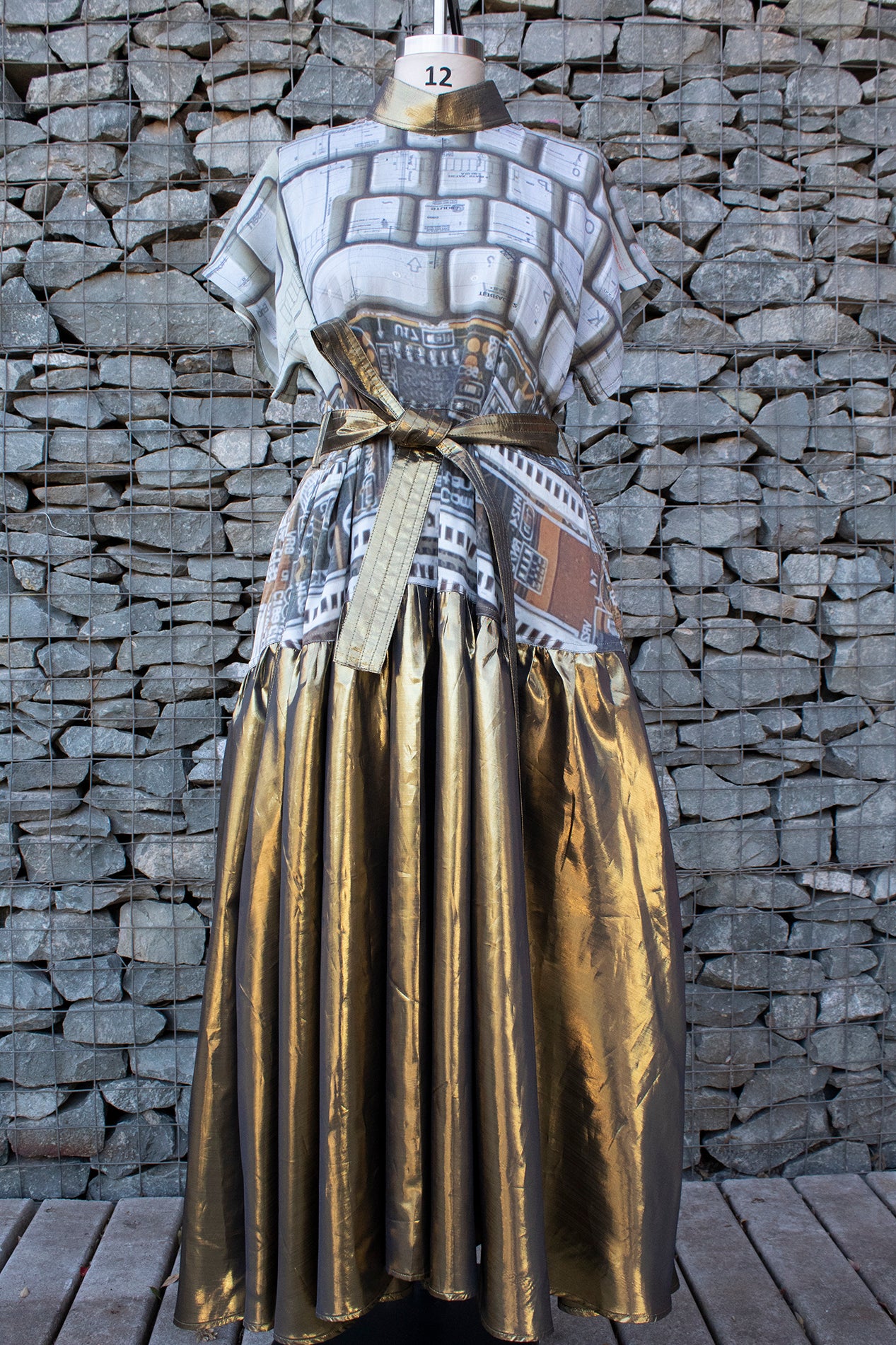 Keyboard Maxi Dress