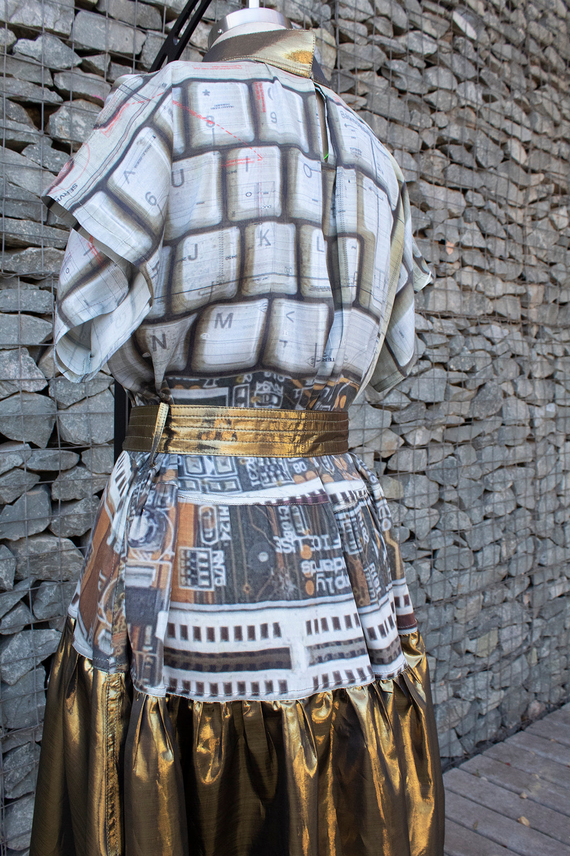 Keyboard Maxi Dress