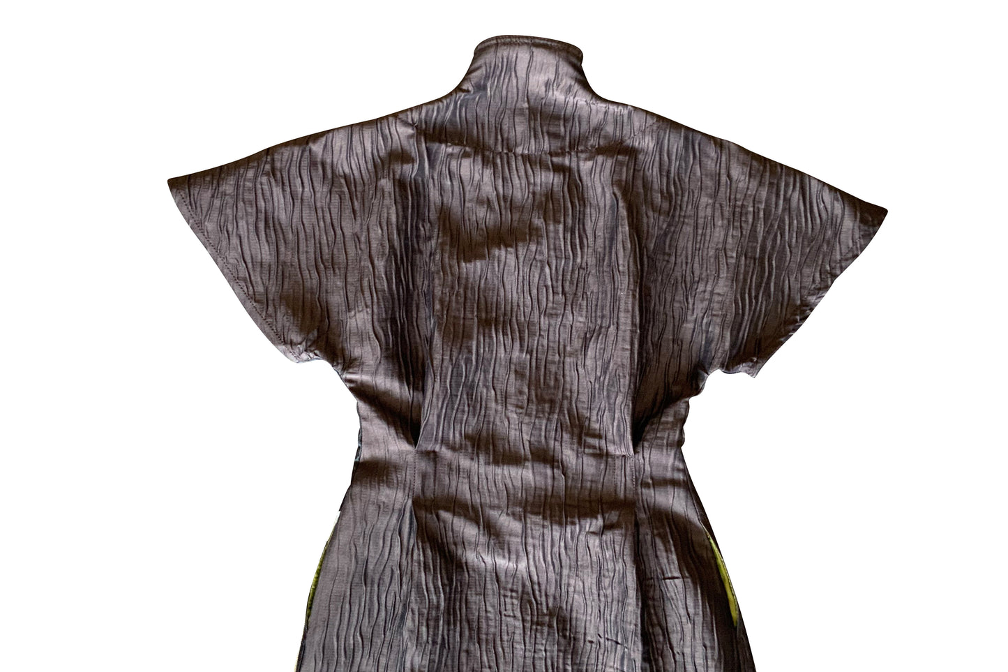 Abstract Scrap Batwing Dress