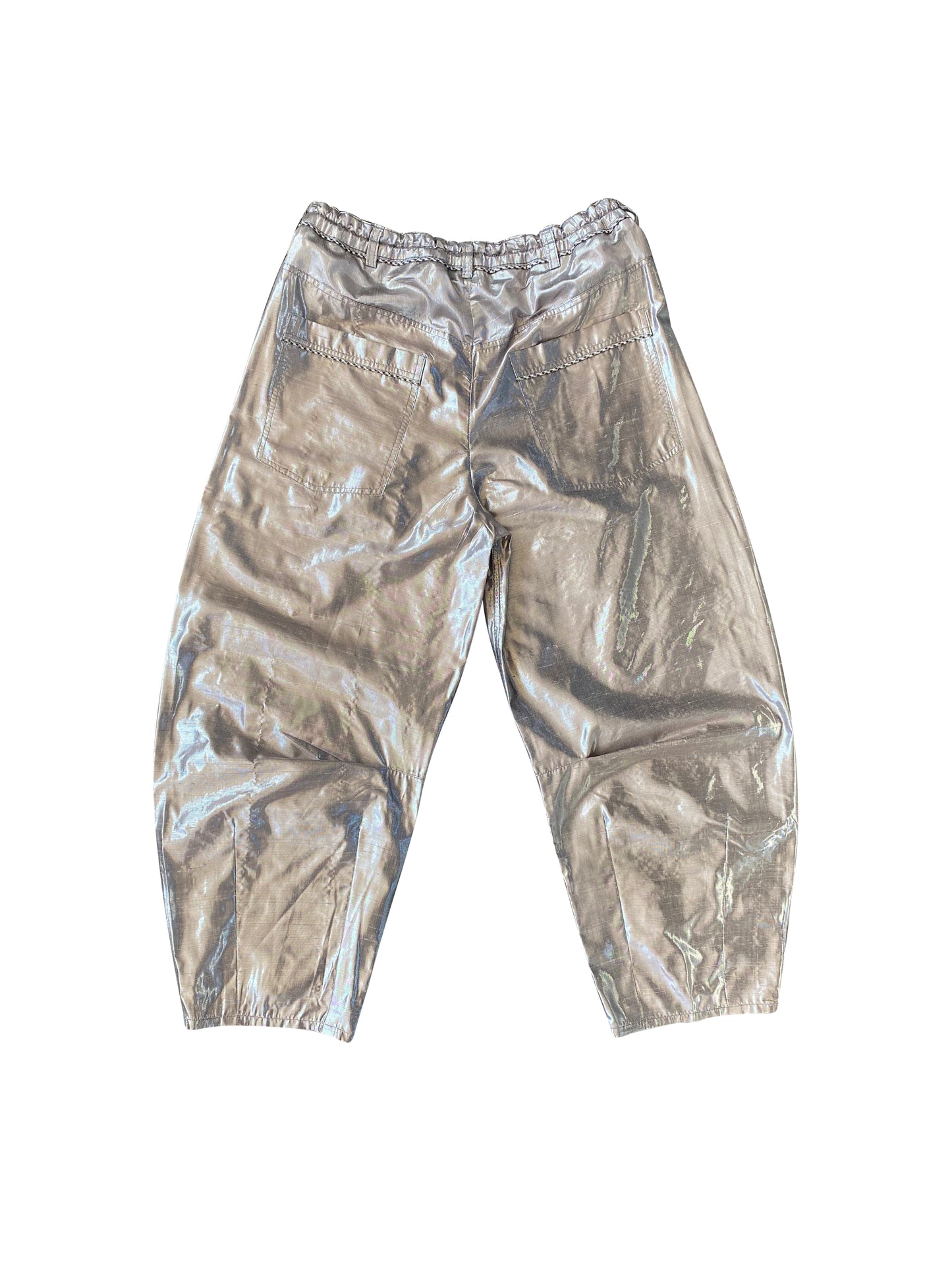 Silk Lamé Signature Pants