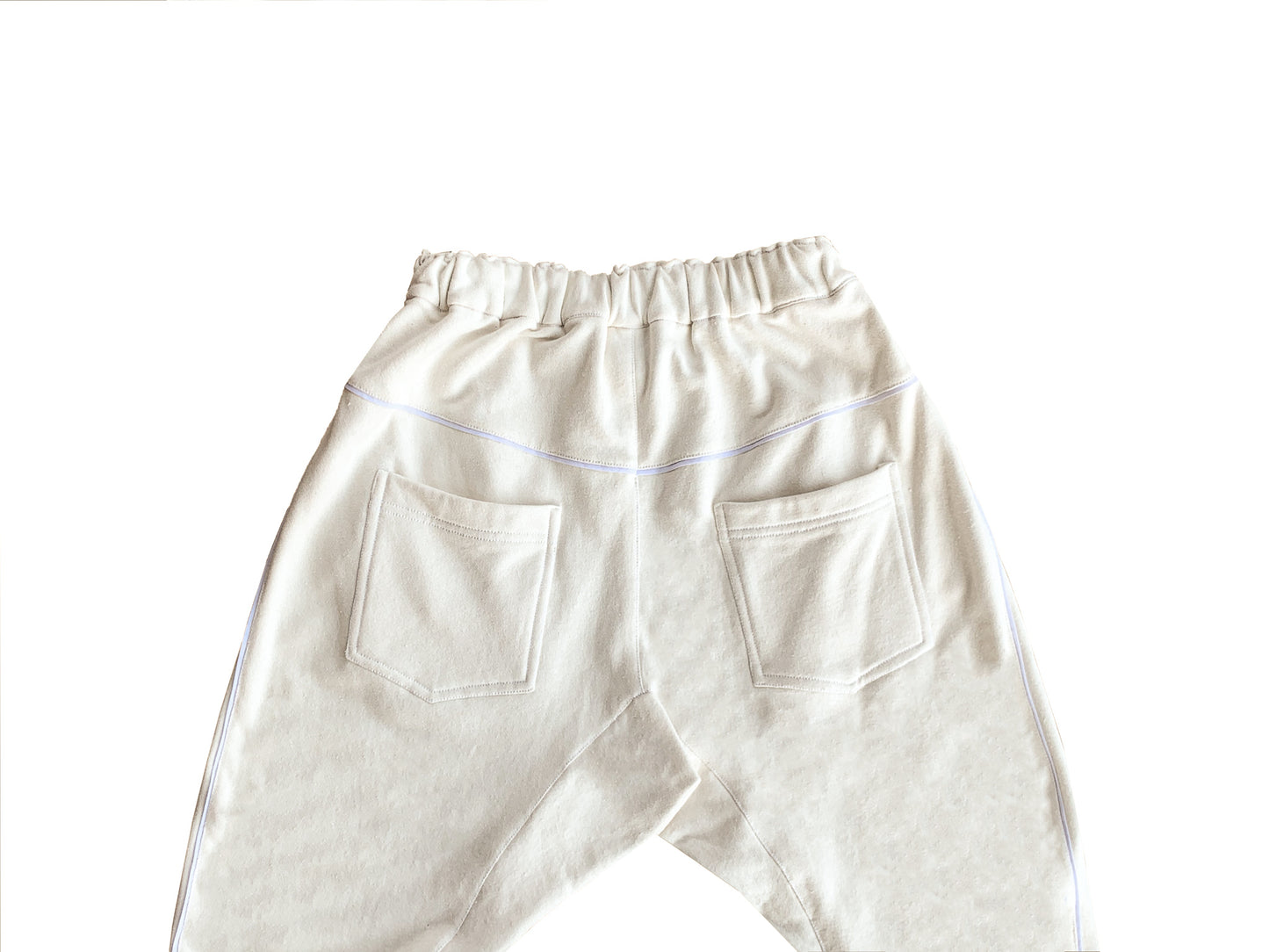 Drawstring Arched Leg Track Pants