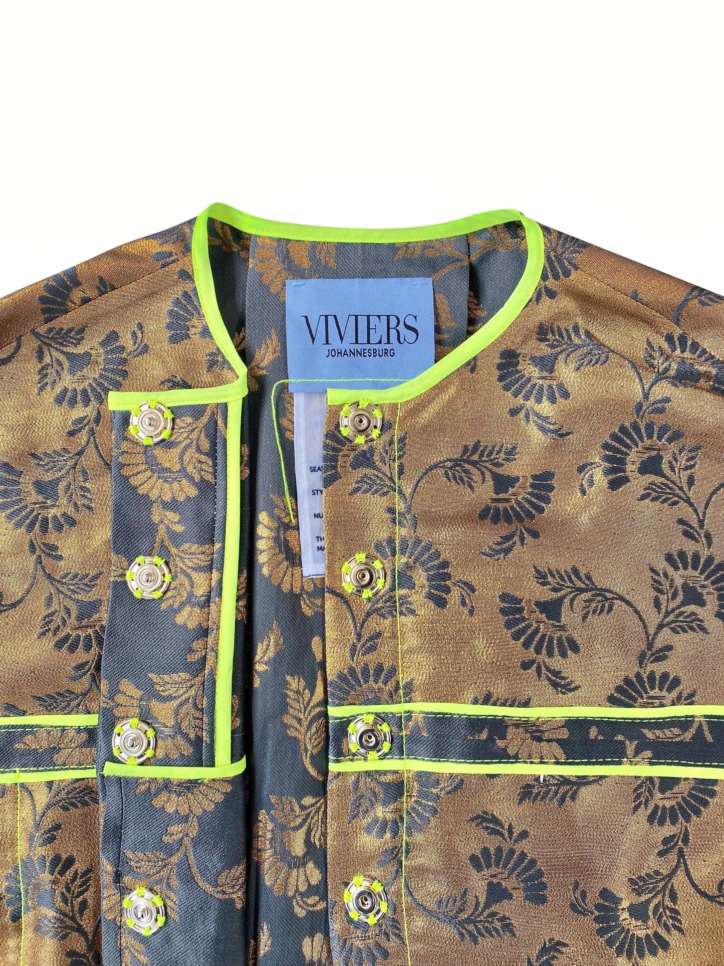 Silk Brocade Mothership Top