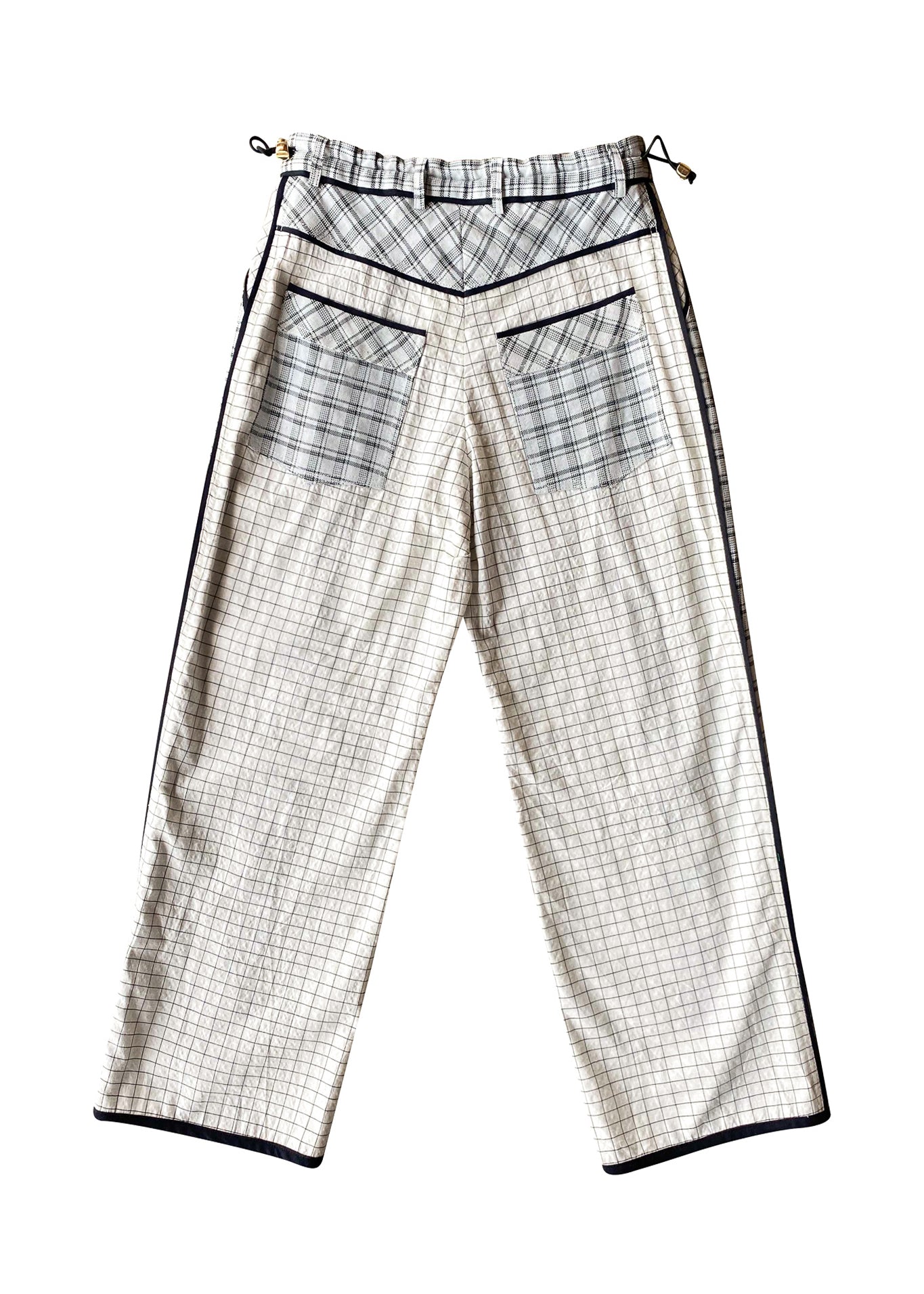 POLAR LIGHT ZIPPER TAILORED PANTS