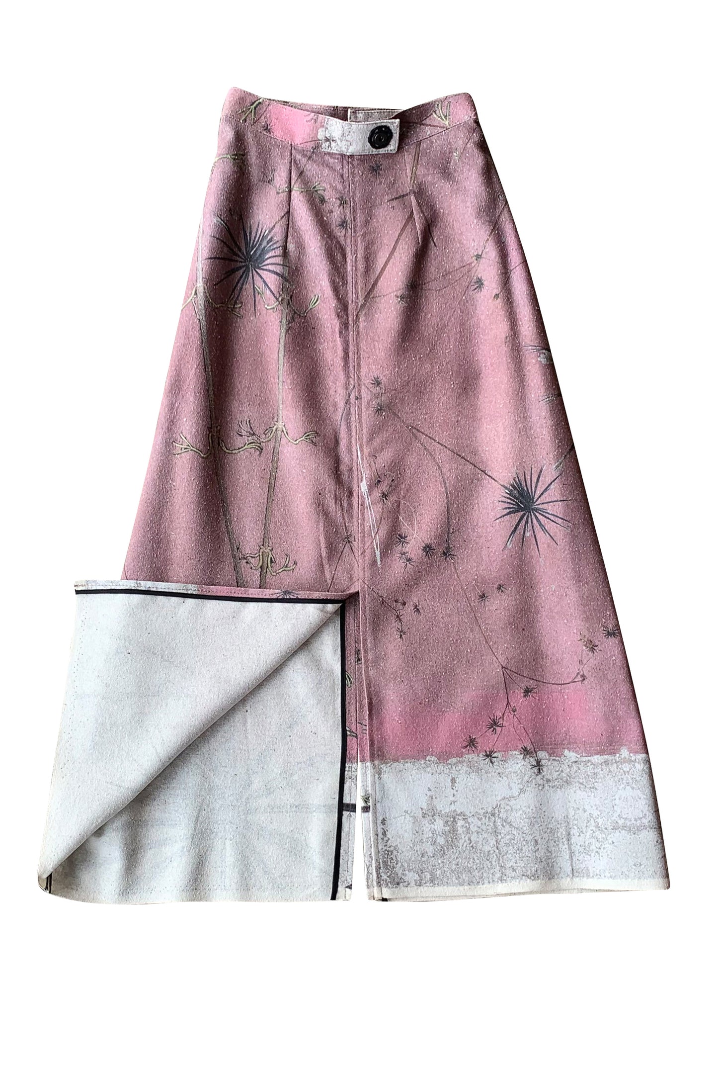 Black Jack Wall Flower A-Line Skirt