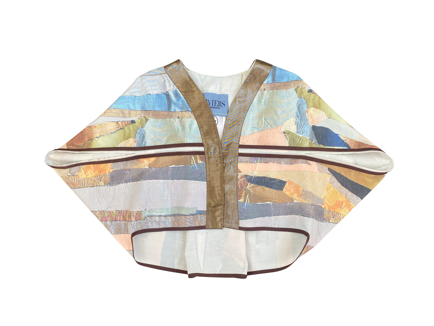 Printed Deadstock Synthetic 'Soil Horizon' Mothership Top