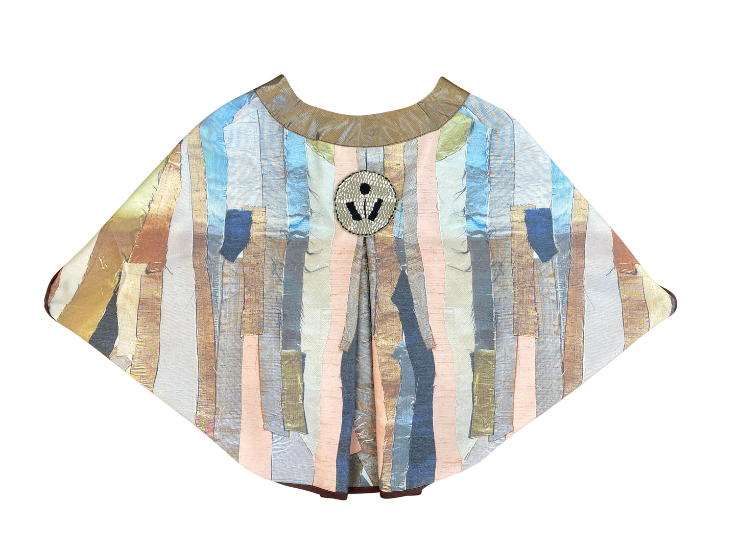 Printed Deadstock Synthetic 'Soil Horizon' Mothership Top