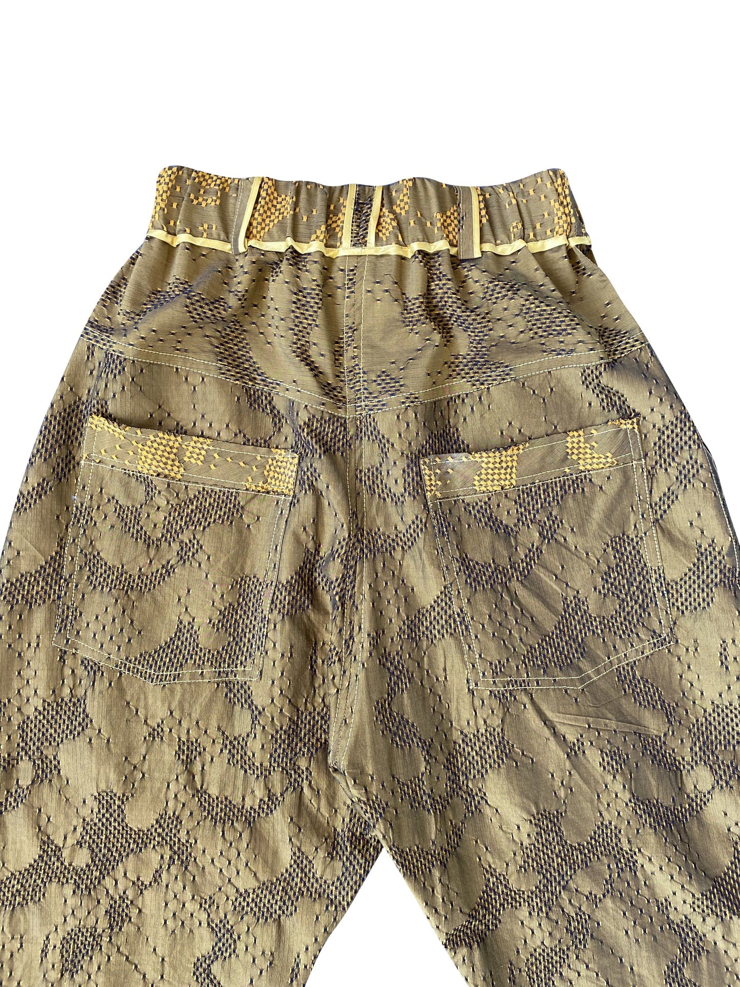 Cosmic Arched-Leg Pants