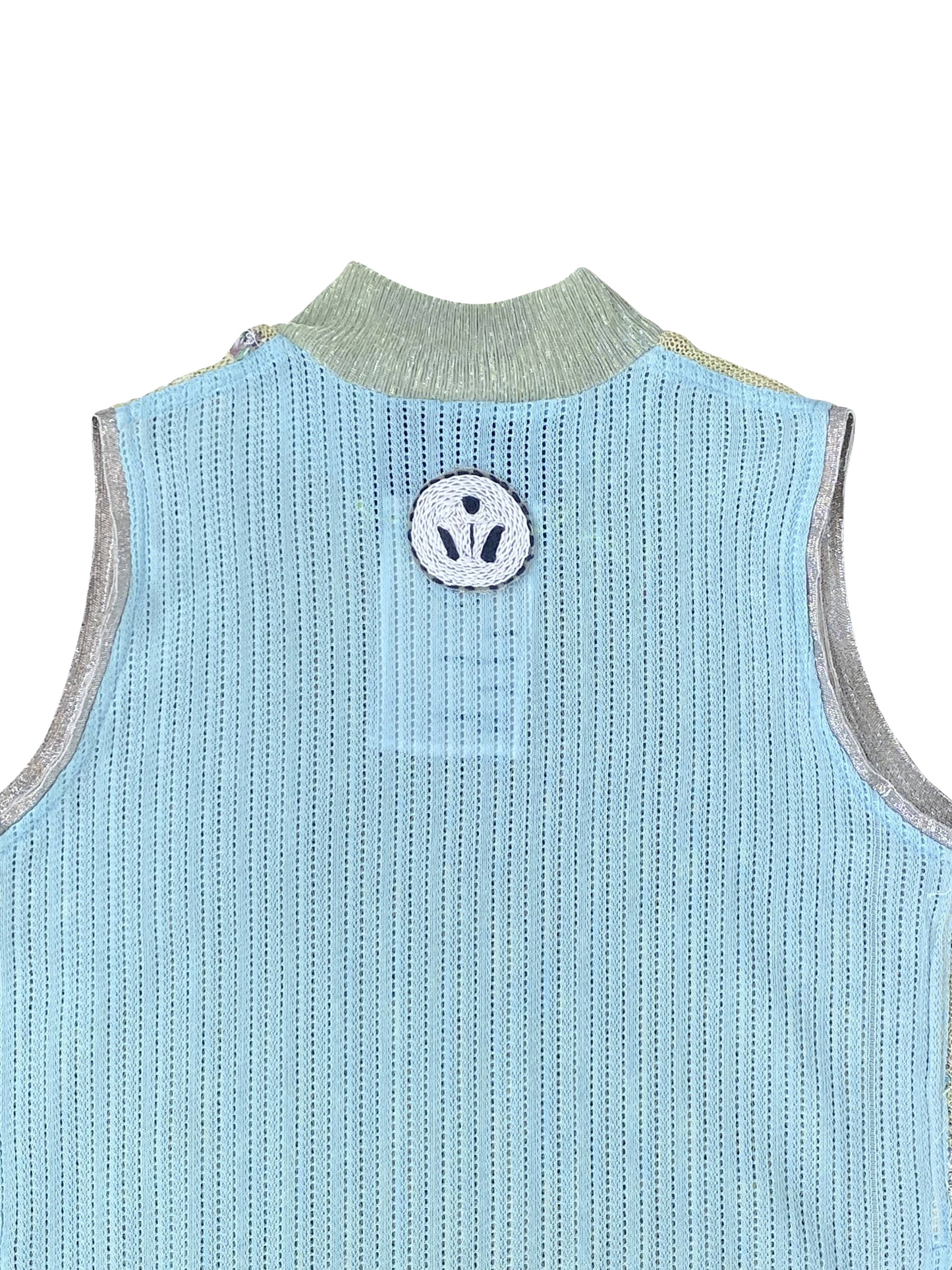 Vintage 'Silk or Earth' Sleeveless Top