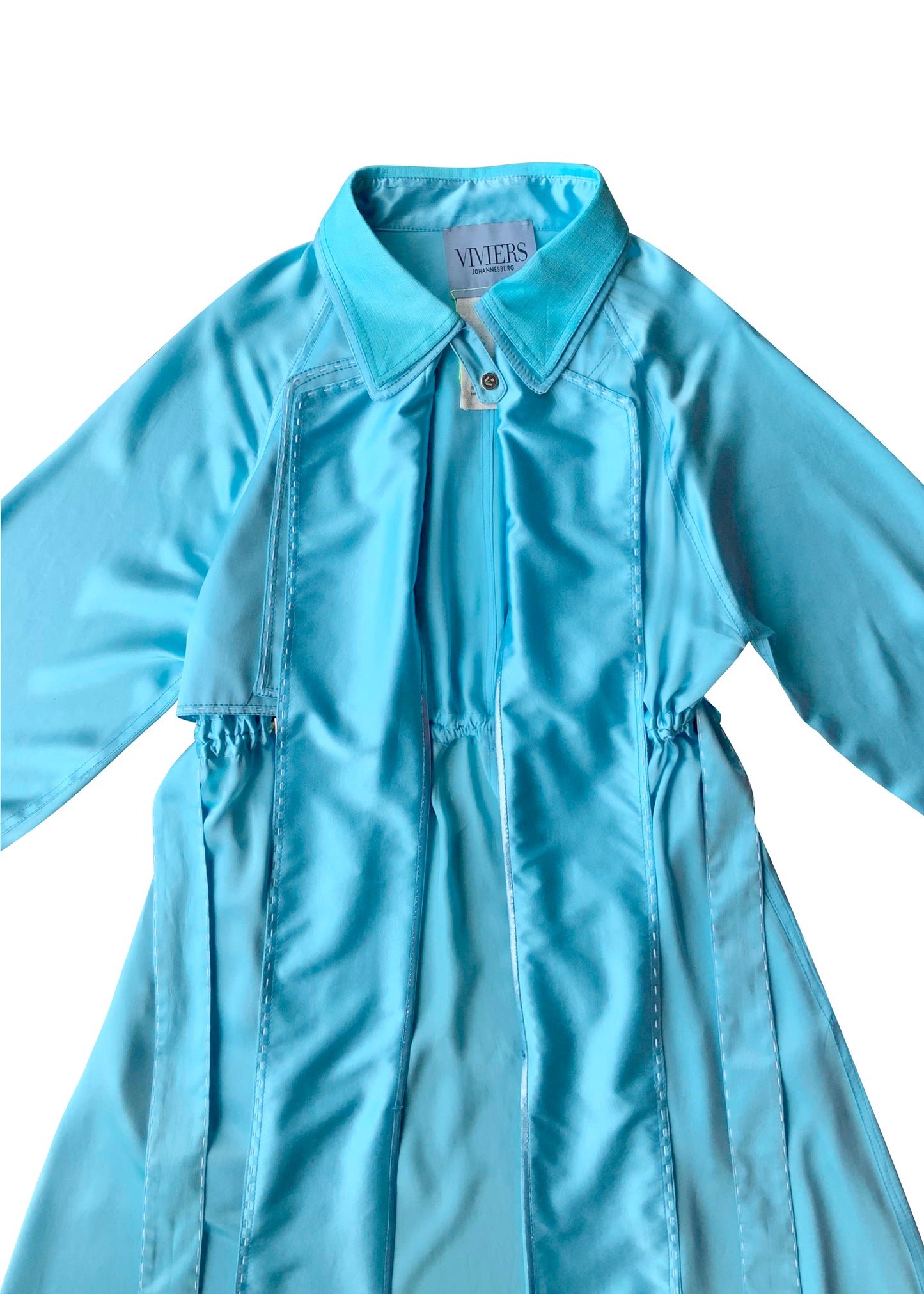 SILK TRENCH COAT