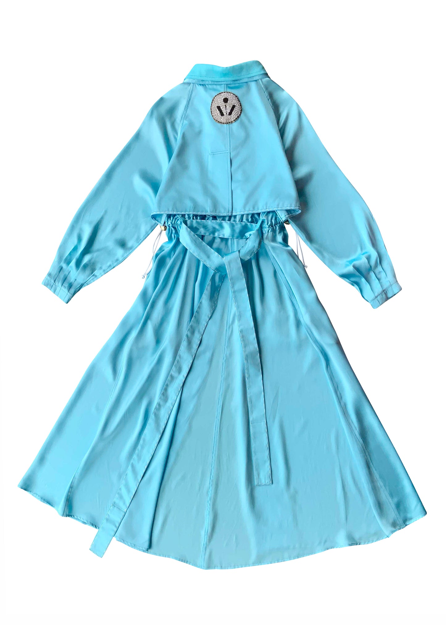 SILK TRENCH COAT
