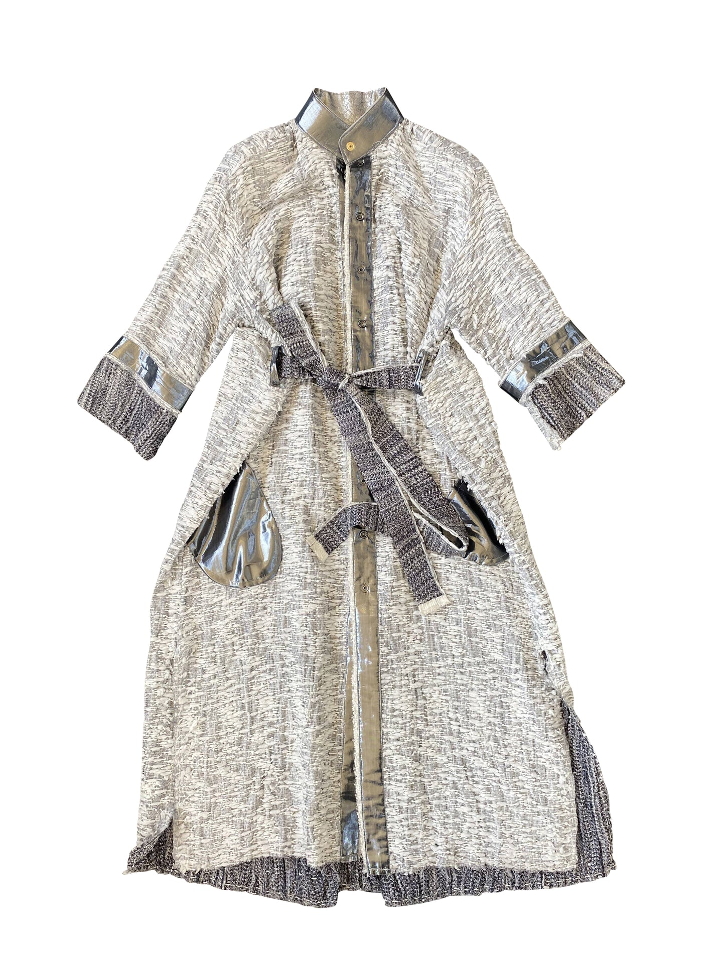 Pathway Reversible Shirt Dress with Optional Tie Belt