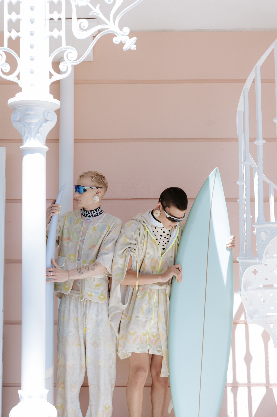 VIVI Monogram Towelling Top