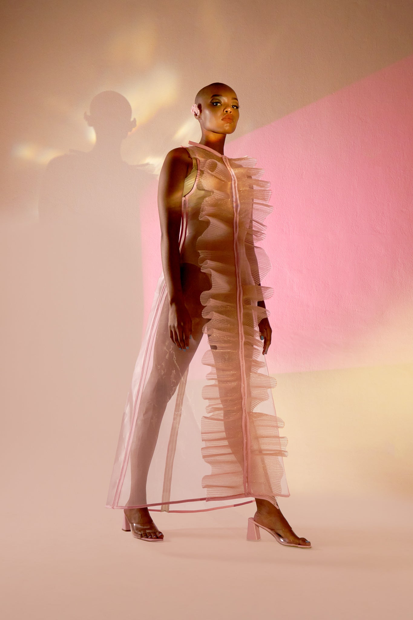 Heart Chakra Nylon Dress