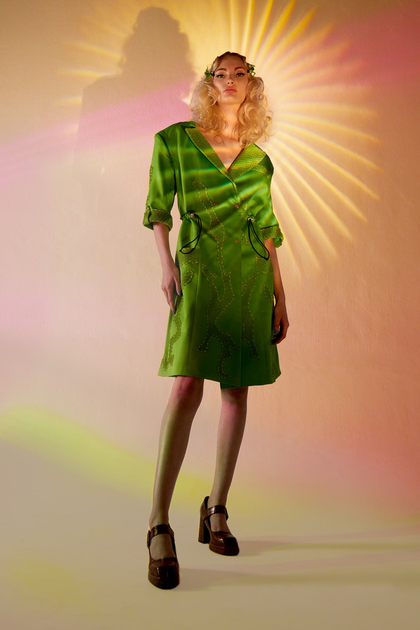 SHIMMERING SHAMROCK DRESS