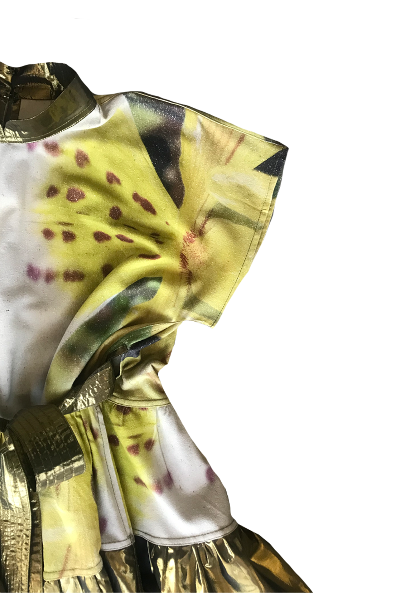 Banana Orchid Maxi Dress