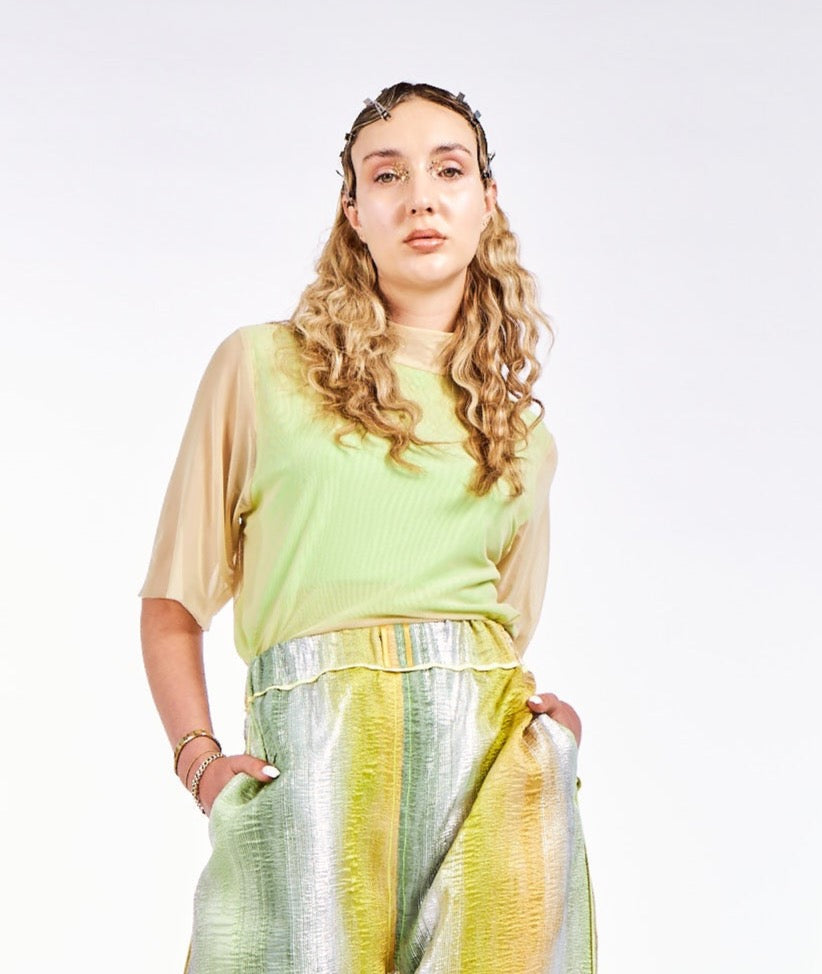 Lumo Stretch Mesh Top