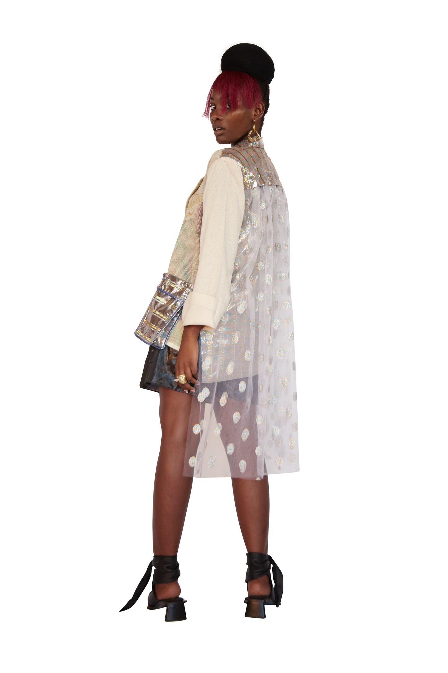 Foil Tailored Shorts