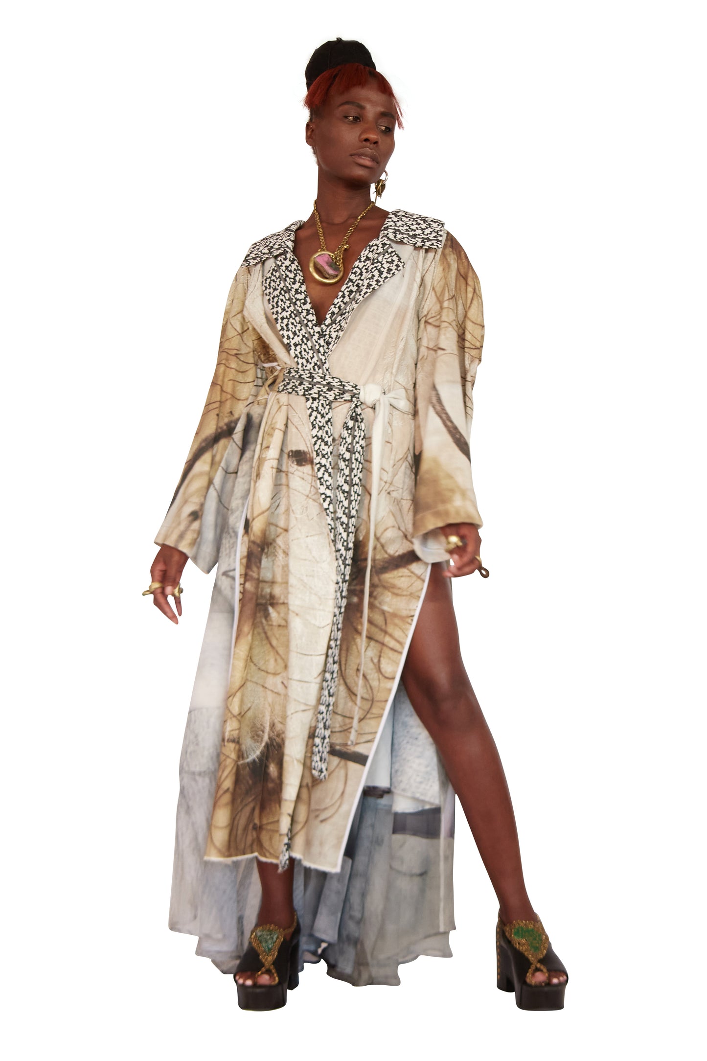 Butoh Body Trench Coat