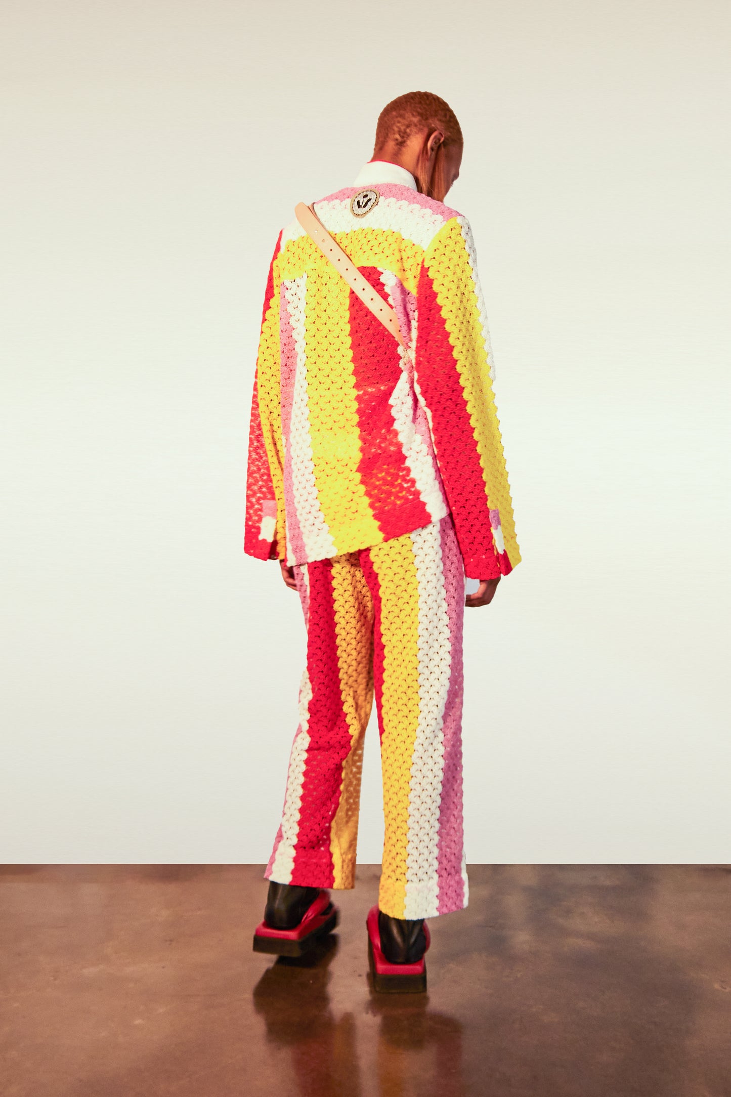 STRIPED LOUNGEWEAR SHIRT