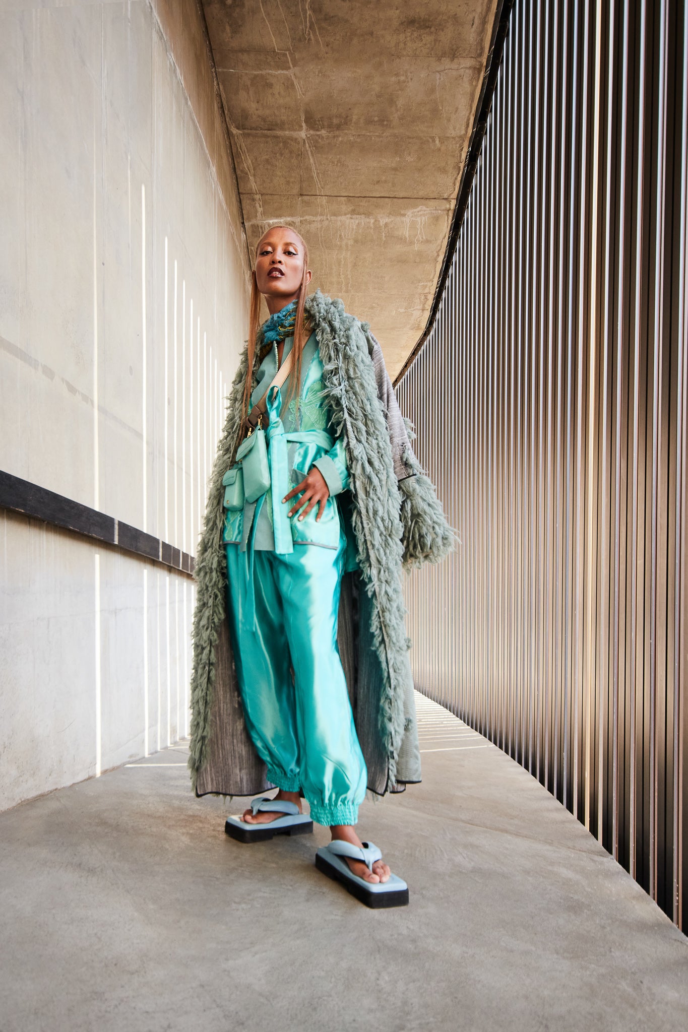 Crop Circle Reversible Coat