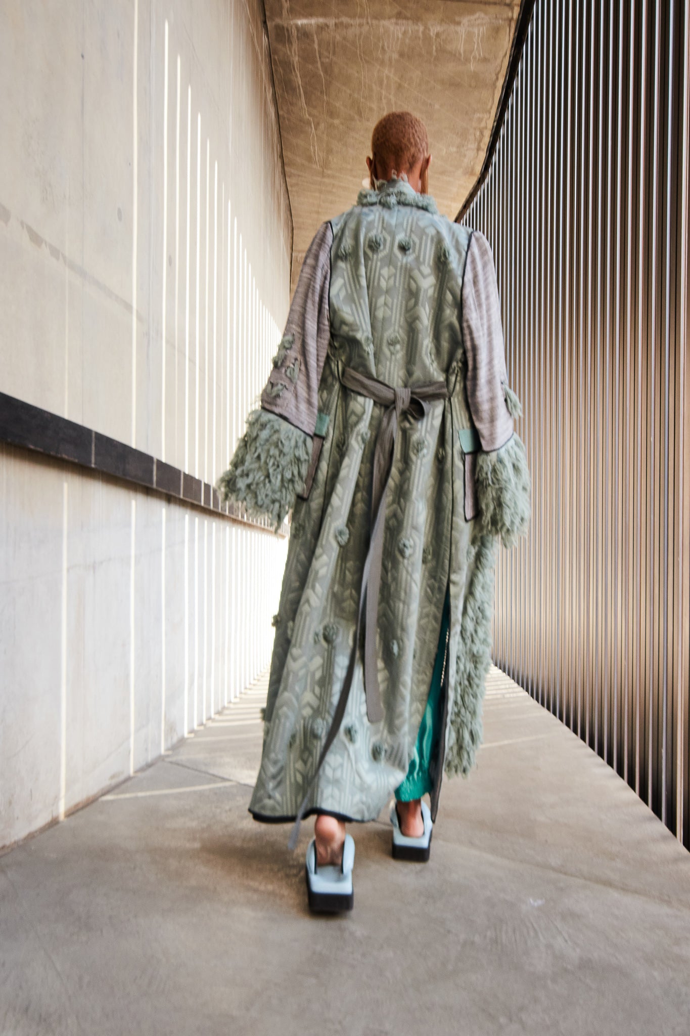 Crop Circle Reversible Coat