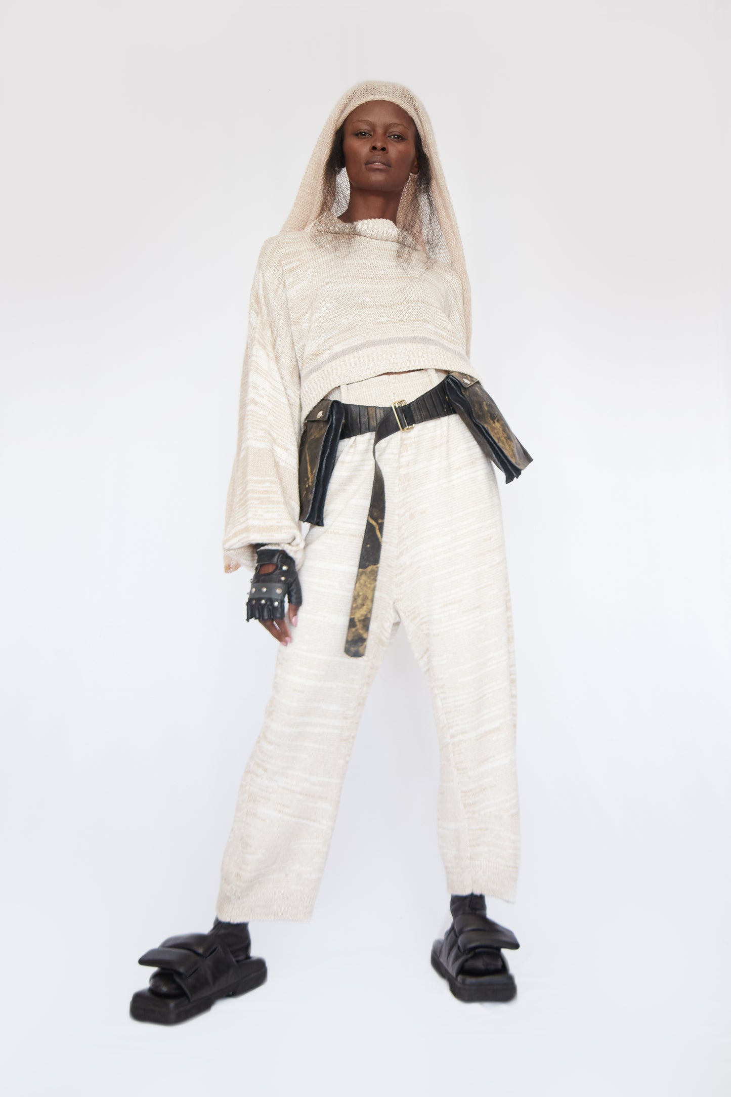 SAHARA SAND COTTON/BAMBOO JUMPER