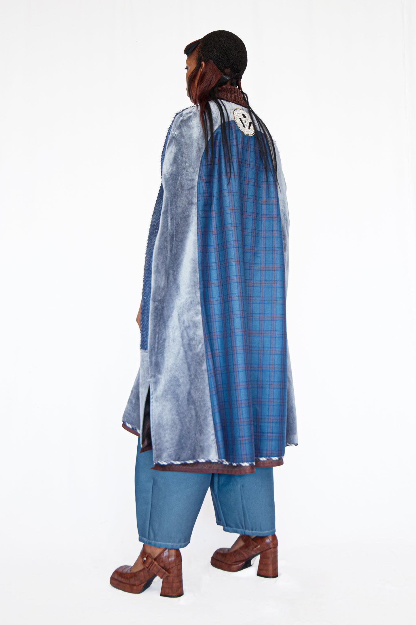 MIXED MEDIA MATRYOSHKA CAPE