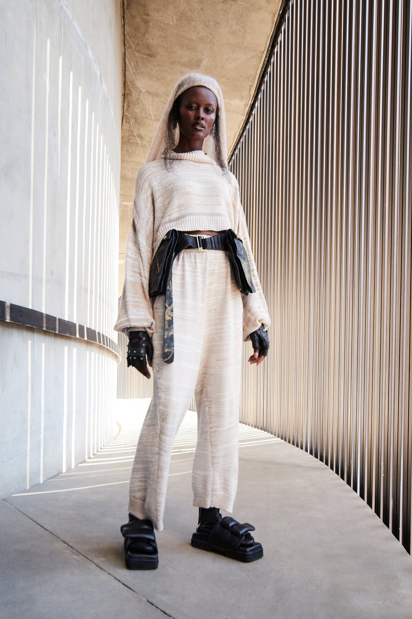 SAHARA SAND COTTON/BAMBOO JUMPER