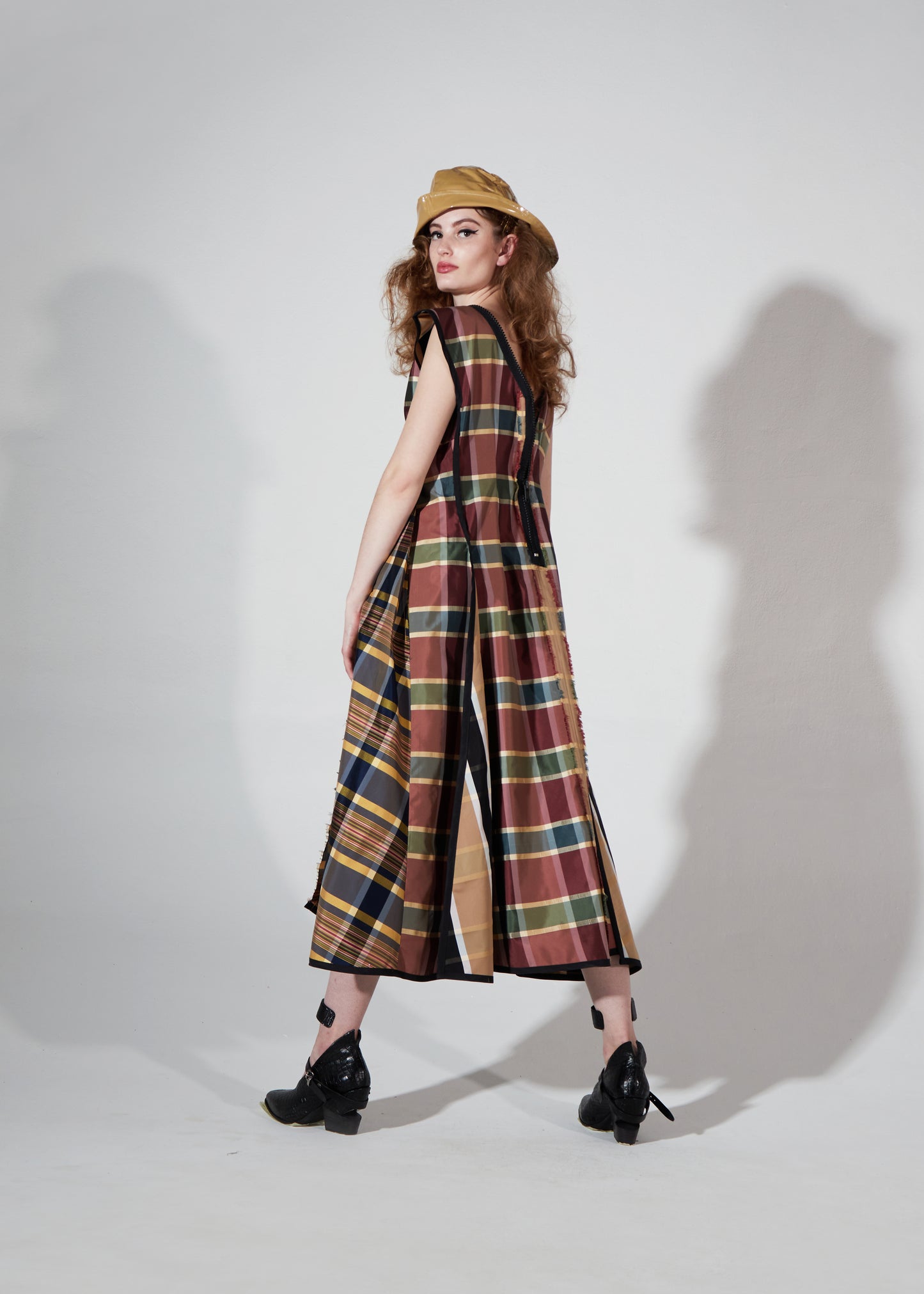 RUBIX CUBE Y ZIPPER DRESS