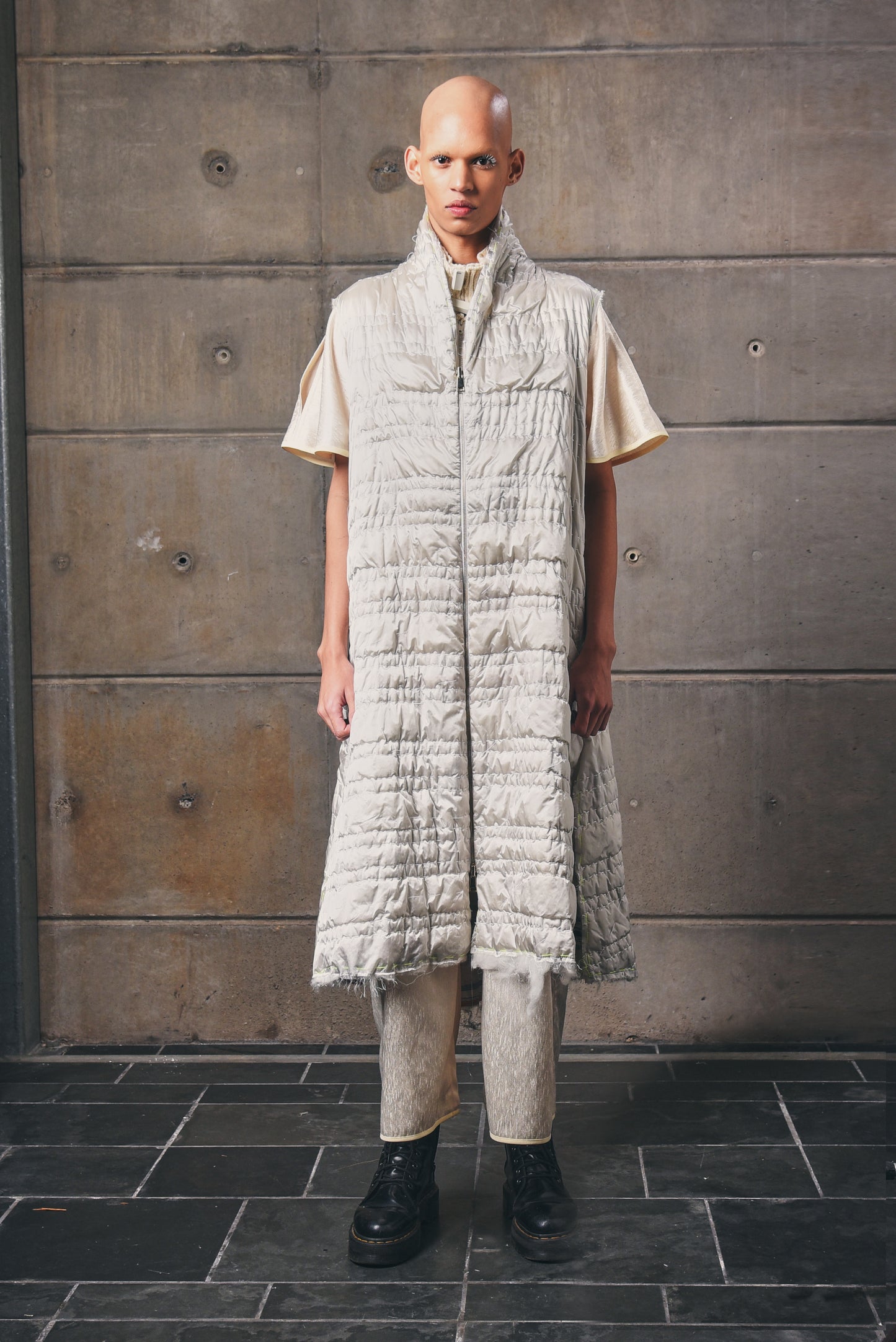 Artisanal Puffer Jacket, Reversible with Pure Karoo Wool