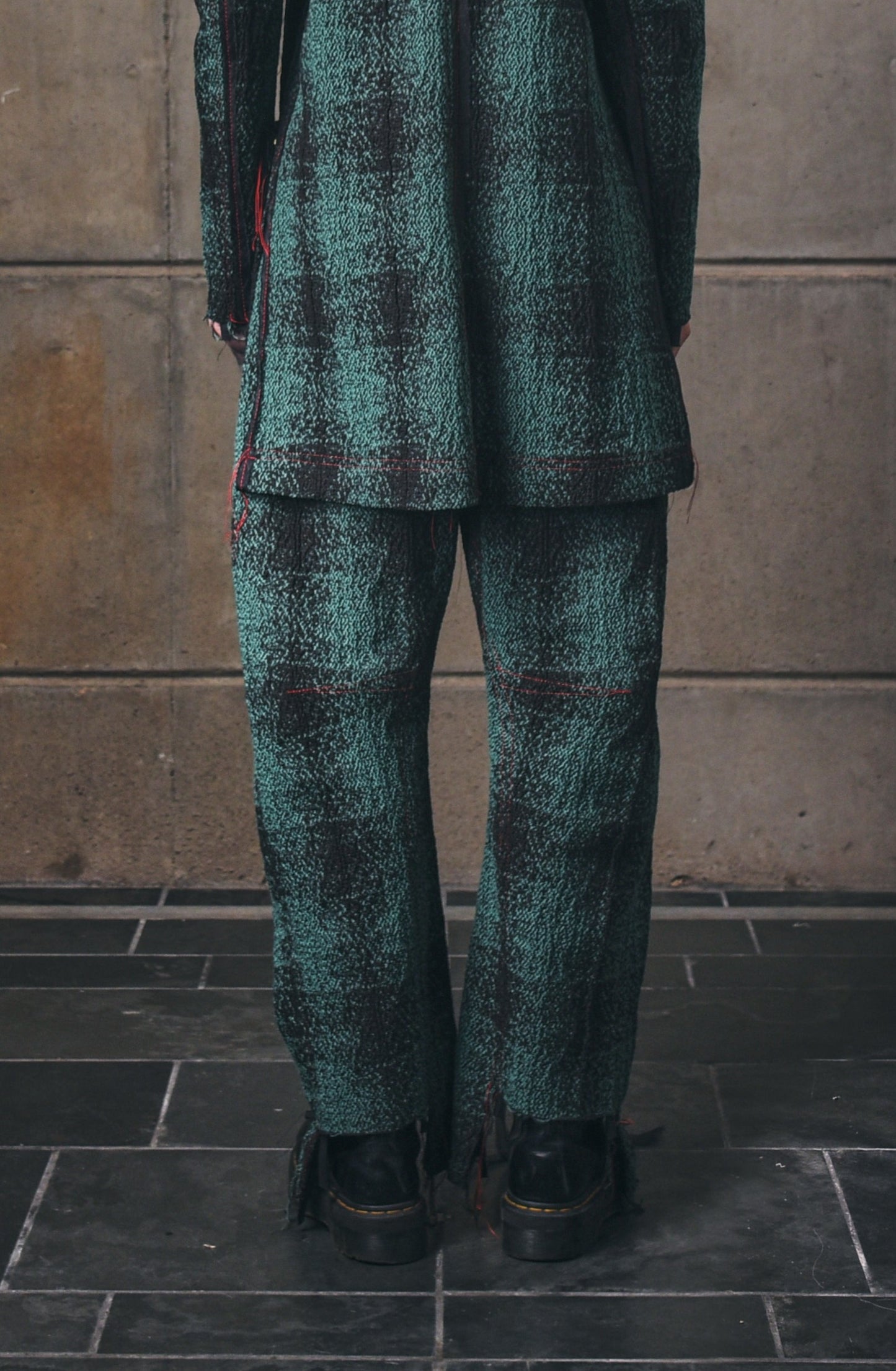 Tailored Arched Leg Trousers