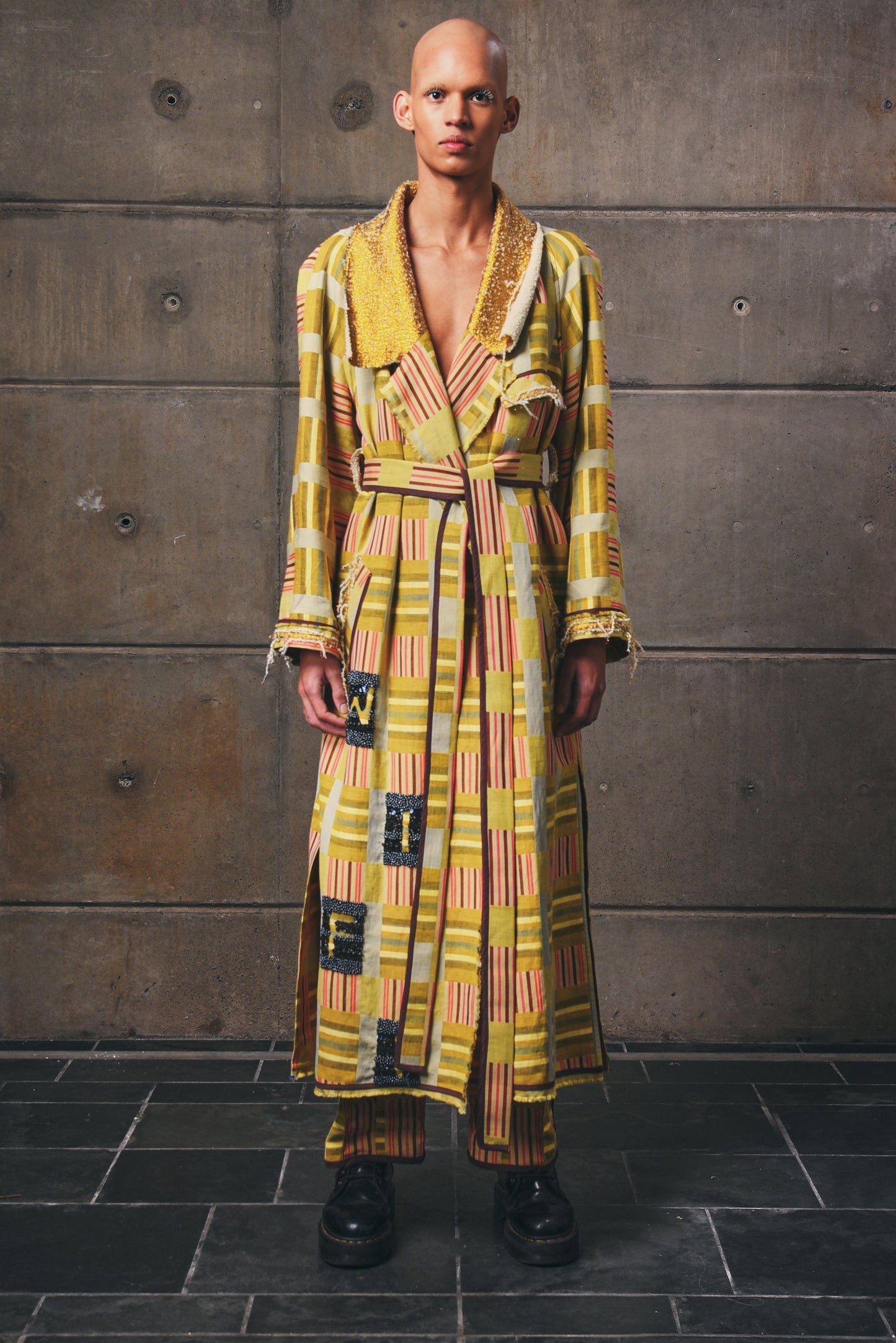 WiFi / NFT Beaded Raglan Coat