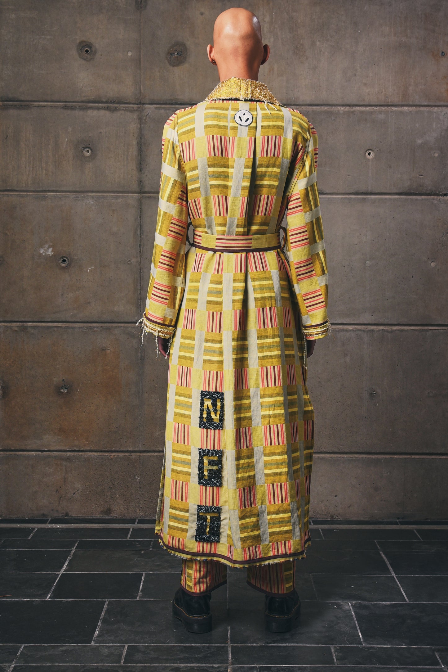 WiFi / NFT Beaded Raglan Coat